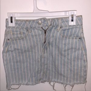 pacsun striped skirt